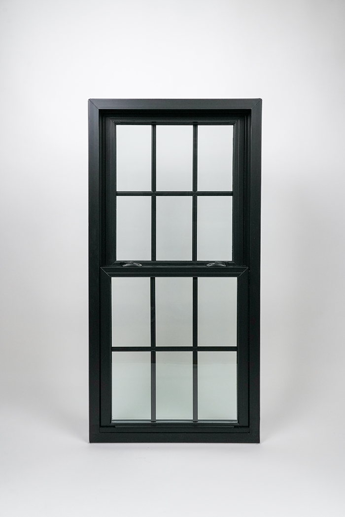 Black Interior Vinyl Window