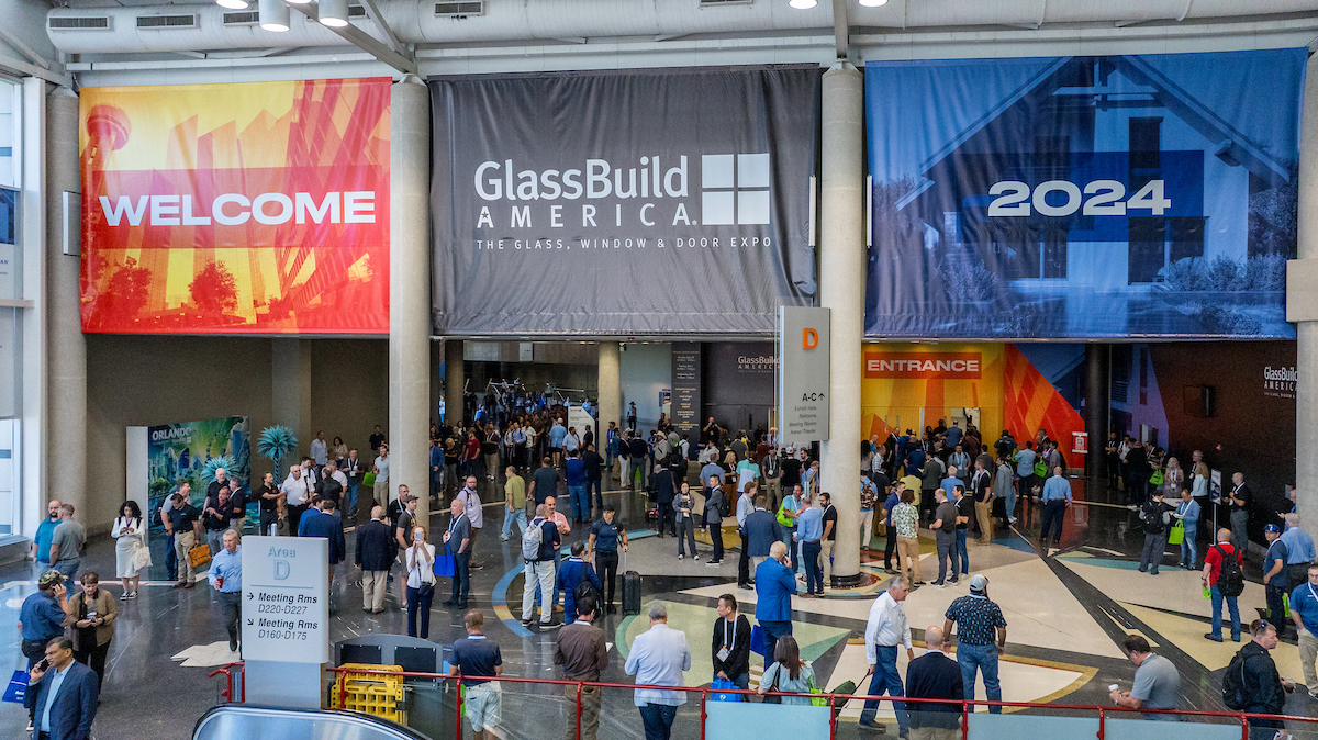 GlassBuild 2024 entrance