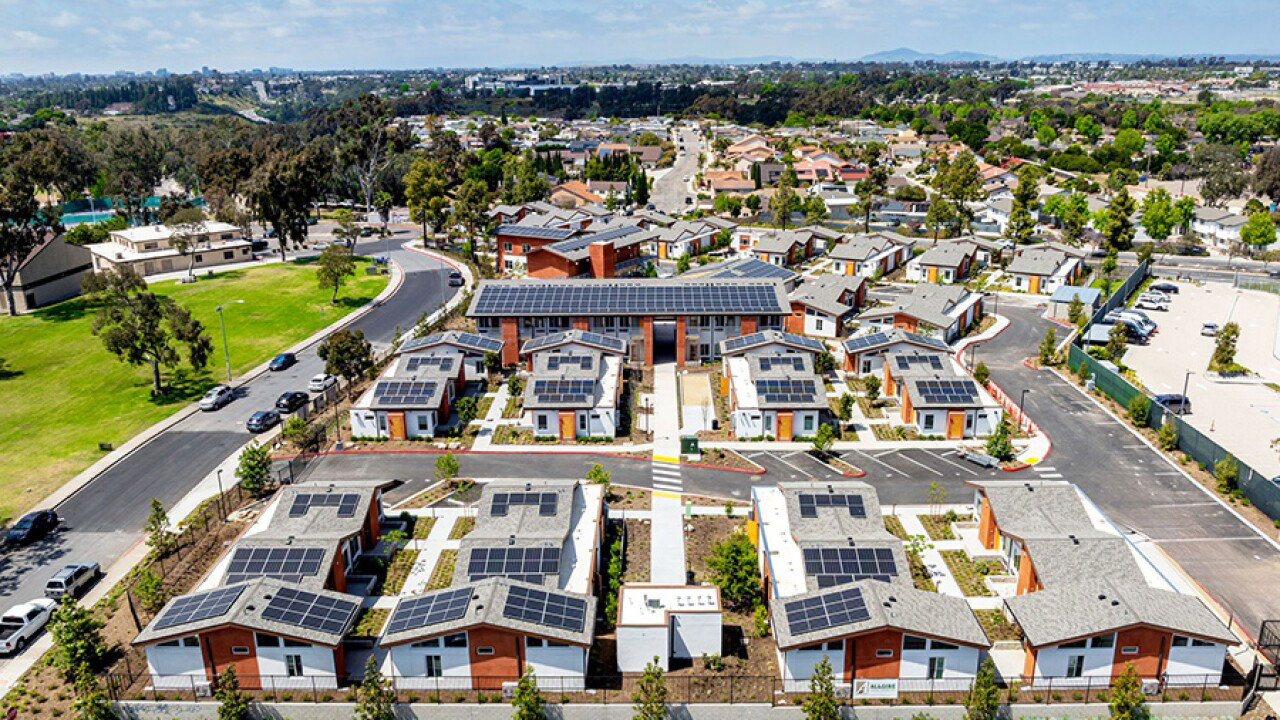 Levant Sr Cottages aerial