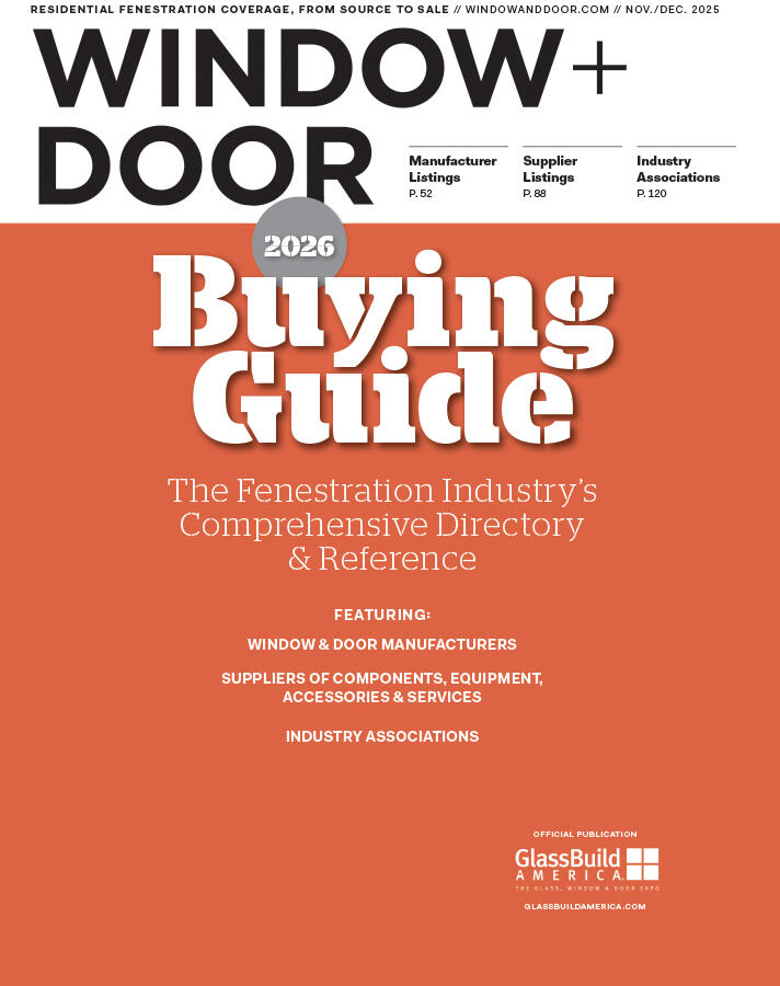 Browse Digital Version: Read November/December Window + Door Magazine