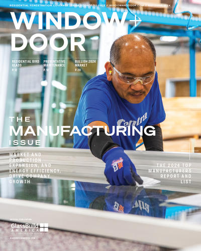 read the 2024 top manufacturers report and list in the may june issue of window and door magazine