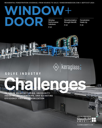 learn how to solve industry challenges in the september october issue of window and door