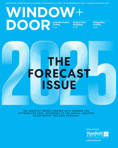 read the 2025 industry forecast in the January February issue of Window and Door